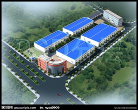 厂房鸟瞰 厂区鸟瞰