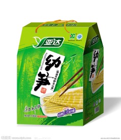 幼笋包装盒（展开图）