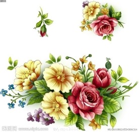 朵花玟瑰（通道分层）