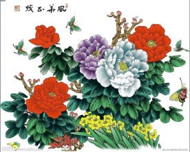 牡丹（通道分层）