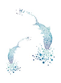 抽象的海洋生物