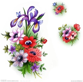 月份花(通道分层)