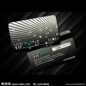 简约精美VIP卡贵宾卡模板