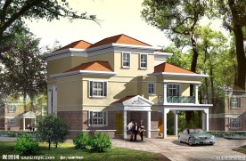 独栋别墅施工图设计