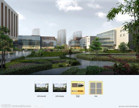 优秀建筑设计效果图(含贴图 MAX)