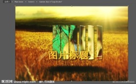 AE怀旧电影风格的工作室片头