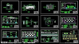 柯达数码店装饰图纸