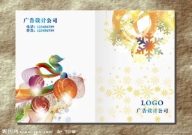 美丽雪花 封面设计