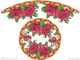 粉色玫瑰(图层分层)