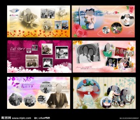 老照片 怀旧相册模版（相册内无人物）