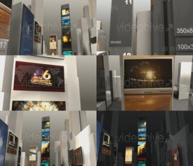 三维城市穿梭片头