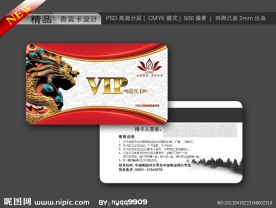 VIP卡 会员卡 贵宾卡