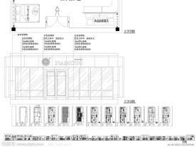 某品牌床上用品专卖店施工图