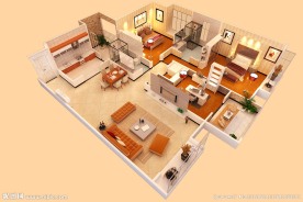 3D户型效果图