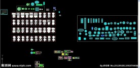 学生必备 中式与欧式地花合集