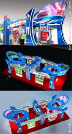 展览设计 展台展台 中国旅游交易会 展览展示 展台 展厅 房地产展台设计 精致展台模型