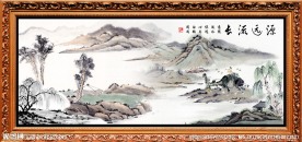 水墨画 山水