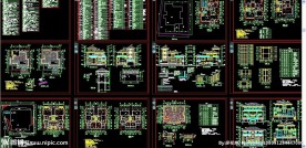 学生必备 仿古别墅建筑图例