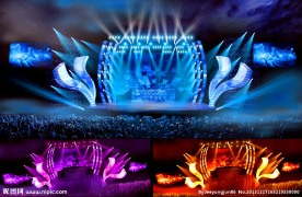 舞美 舞台 演唱会舞台设计 年会舞台