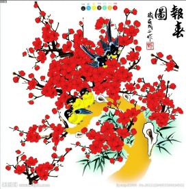 红梅(通道分层)