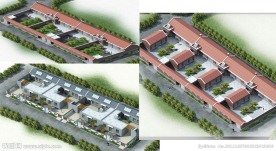 新农村规划效果图