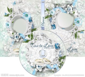 婚庆婚礼DVD光盘和光盘盒设计