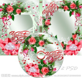 婚庆DVD光盘和光盘盒设计