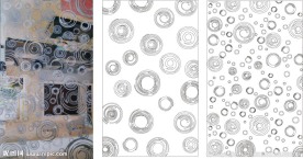 金银圈 金银线条