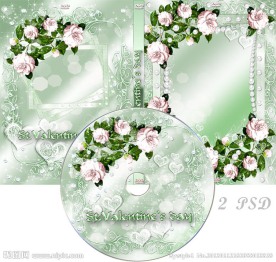 婚庆DVD光盘和光盘盒设计