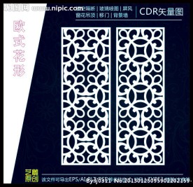 时尚简约欧式雕花雕刻花形