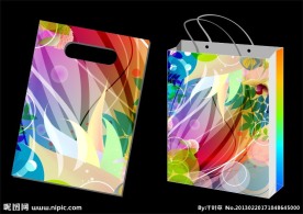 梦幻色彩 礼品袋设计