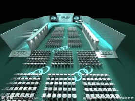 汽车发布会效果图