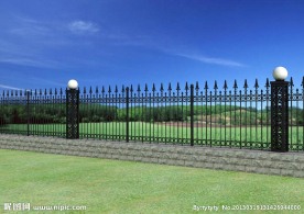 铁艺围栏灯光材质图全