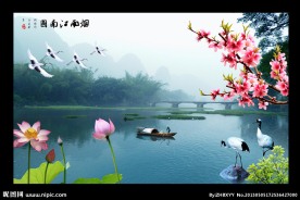 江南水墨画