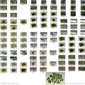 园林景观全套模型