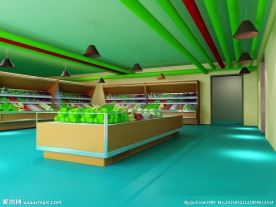 蔬菜店 水果超市