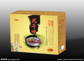风干鸡包装（平面图）