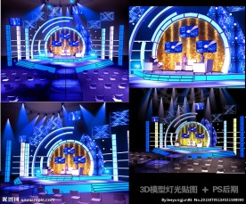 脱口秀舞台 演艺舞美