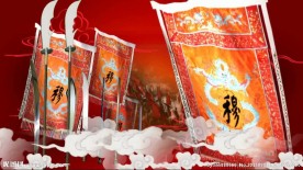 中国风京剧脸谱视频