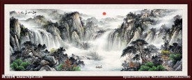 江山多娇 山水画