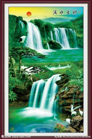 风景画 山水风景画