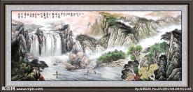 风景画 山水风景画
