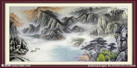 风景画 山水风景画