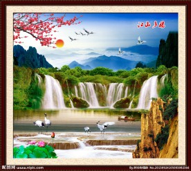 风景画 山水风景画