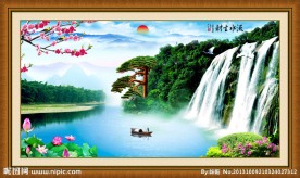 风景画 山水风景画