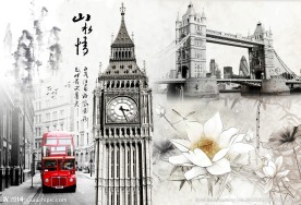 欧美风格油画 装饰画