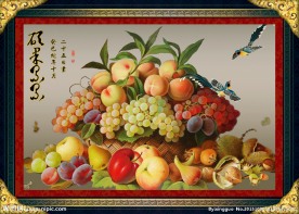 静物油画 硕果累累