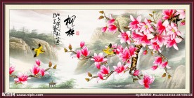 国画玉兰