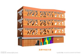 艺术连廊（含材质贴图