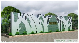 景墙（含材质及后期）